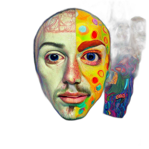 mask, face, robot, crown transparent PNG cut-out