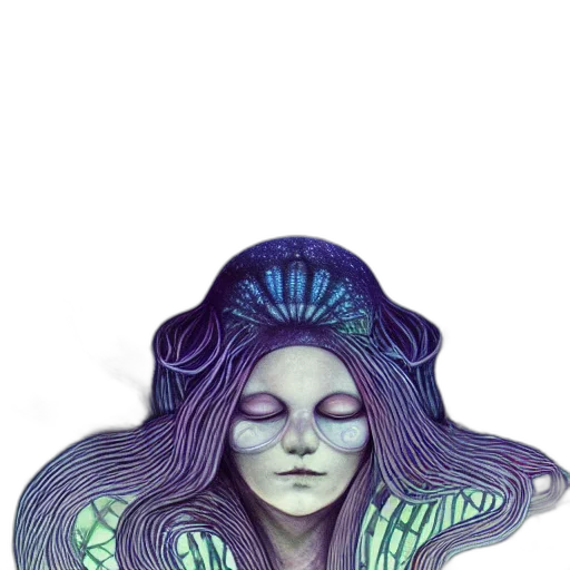 crown, mask, hair, hat transparent PNG cut-out