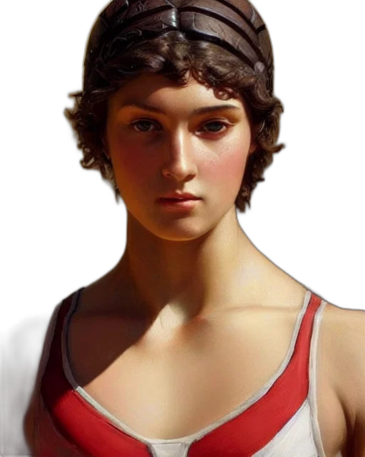 face, dress, hat, photorealistic, oil painting, concept art, fantasy art, red transparent PNG cut-out