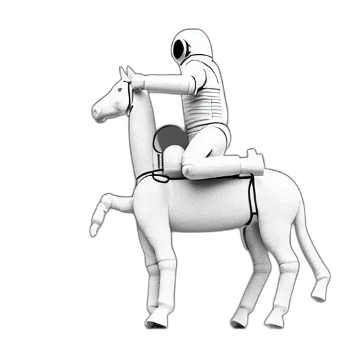 robot, animal, staff, concept art, 3d render, fantasy art, cartoon, outer space transparent PNG cut-out