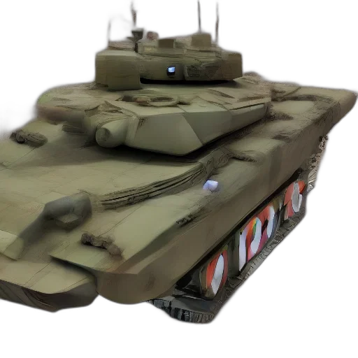 weapon, 3d render, concept art, photorealistic, crew, british, challenger, main transparent PNG cut-out
