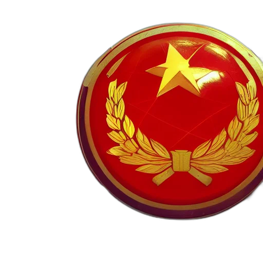 staff, crown, weapon, 3d render, pixel art, portrait, ussr, logo transparent PNG cut-out