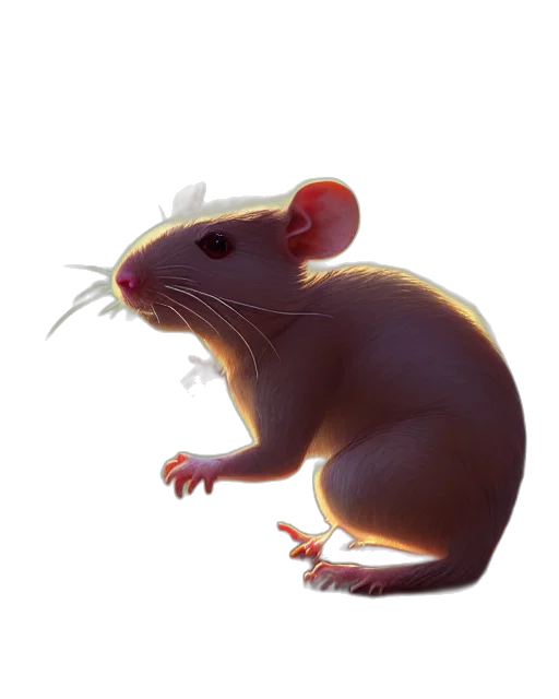 animal, creature, hat, staff, concept art, 3d render, photorealistic, pixel art transparent PNG cut-out