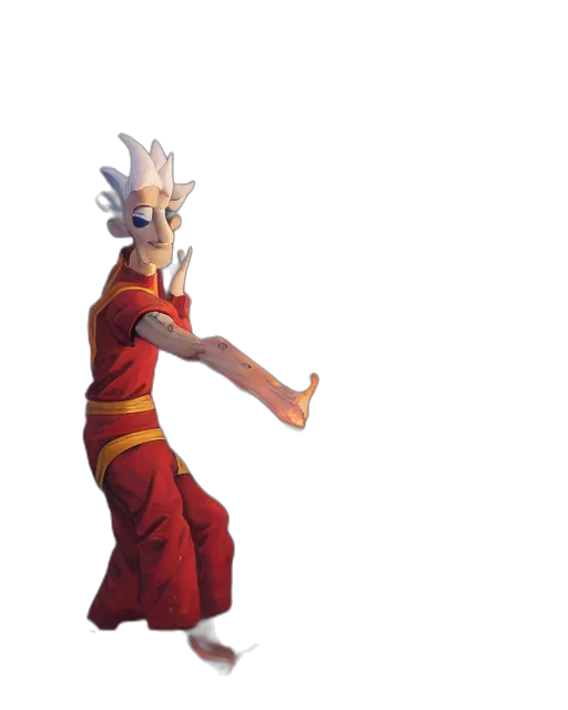 staff, dragon, creature, weapon, concept art, 3d render, pixel art, fantasy art transparent PNG cut-out