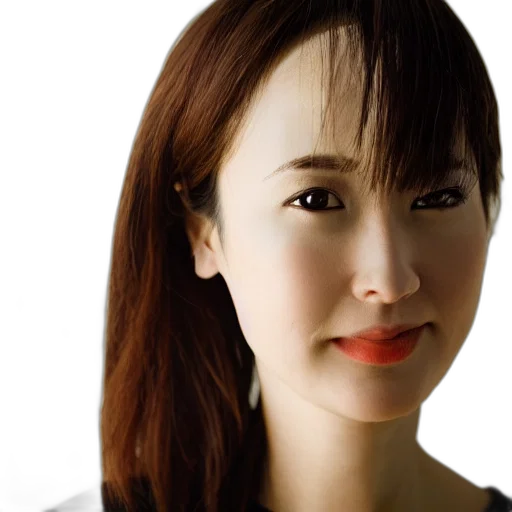 face, staff, robot, photorealistic transparent PNG cut-out