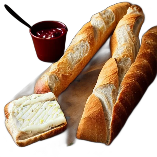 food, weapon, photorealistic, 3d render transparent PNG cut-out