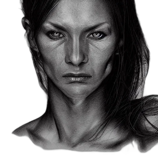 face, mask, photorealistic, pencil sketch transparent PNG cut-out