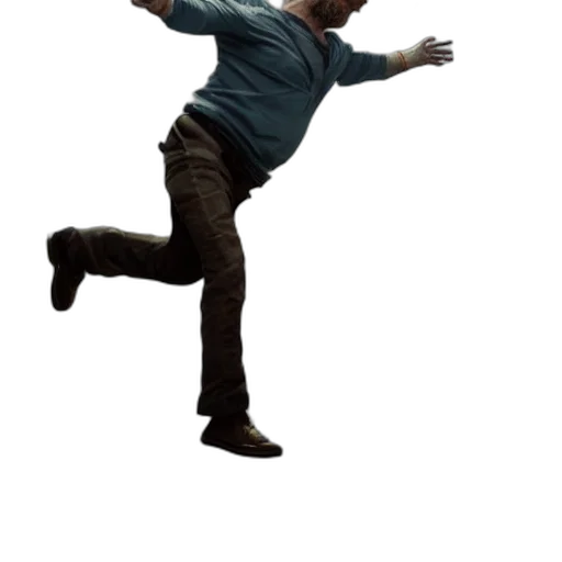 staff, jacket, creature, robot transparent PNG cut-out