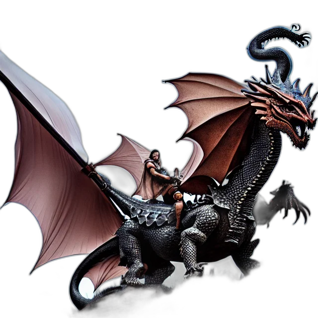 dragon, concept art, fantasy art, 3d render transparent PNG cut-out