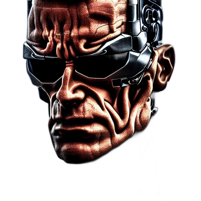 robot, face, mask, jacket, cyberpunk, 3d render, comic book art, concept art transparent PNG cut-out