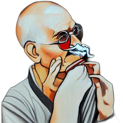 mask, face, jacket, comic book art, concept art, photorealistic, cartoon, painting transparent PNG cut-out