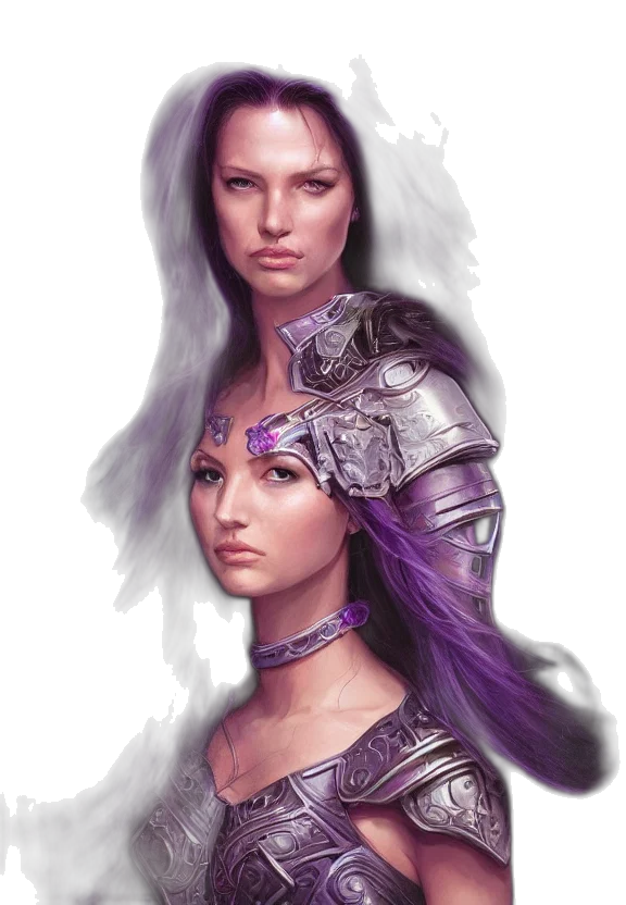 face, fantasy art, concept art, photorealistic, pixel art, pastel, dark, blue transparent PNG cut-out
