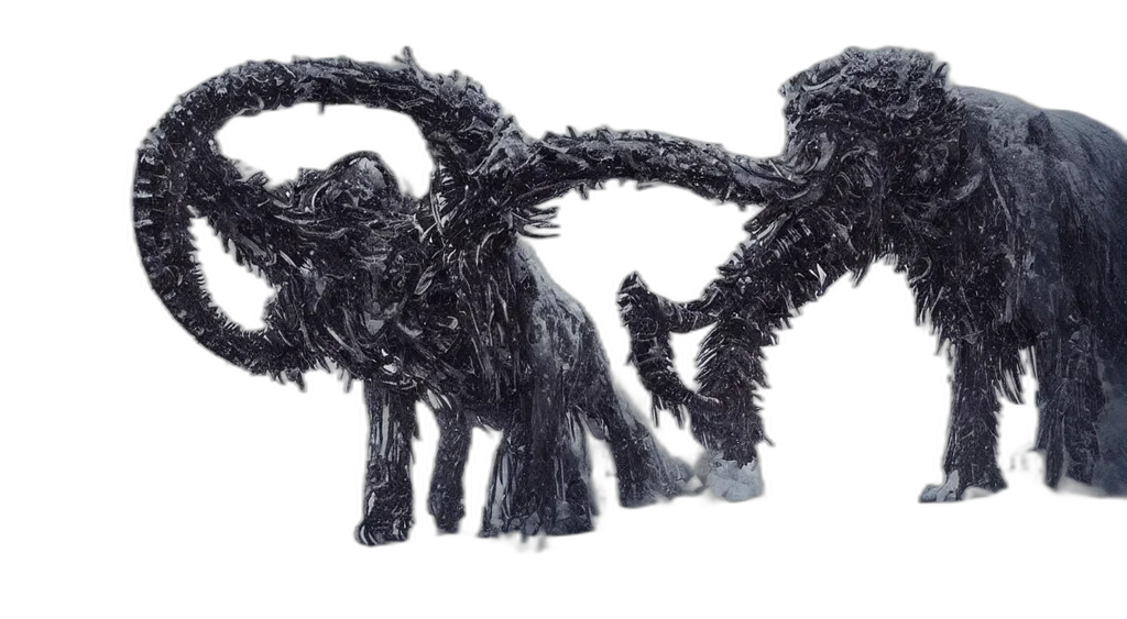 dragon, animal, hair, creature transparent PNG cut-out