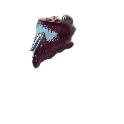 shoes, dragon, creature, mask, 3d render, photorealistic, concept art, vaporwave transparent PNG cut-out