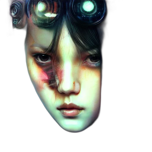 robot, mask, face, jewelry transparent PNG cut-out