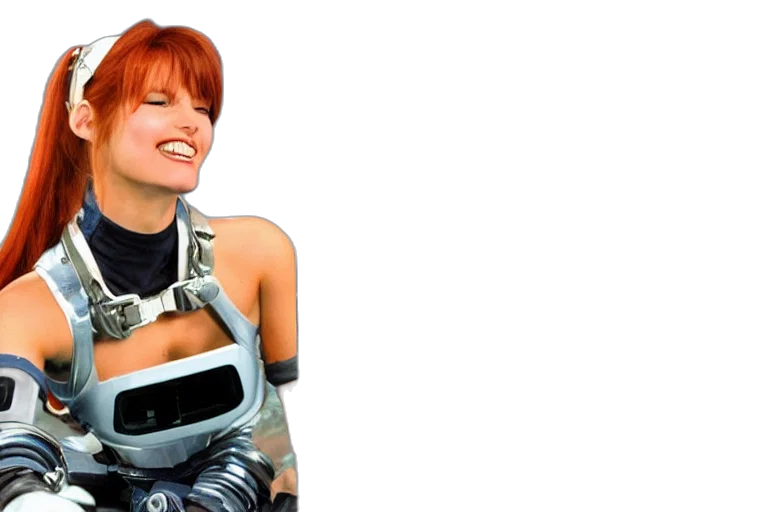 robot, photorealistic, cyberpunk, concept art transparent PNG cut-out