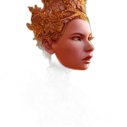 crown, face, mask, hat transparent PNG cut-out