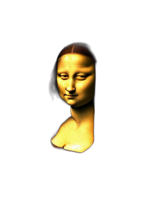 face, jewelry, mask, robot, 3d render, pixel art, photorealistic, vaporwave transparent PNG cut-out