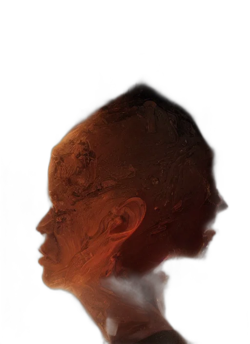 face, mask, crown, hair transparent PNG cut-out