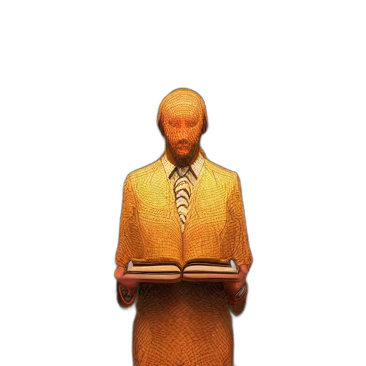 staff, mask, face, jacket, 3d render, concept art, photorealistic, oil painting transparent PNG cut-out