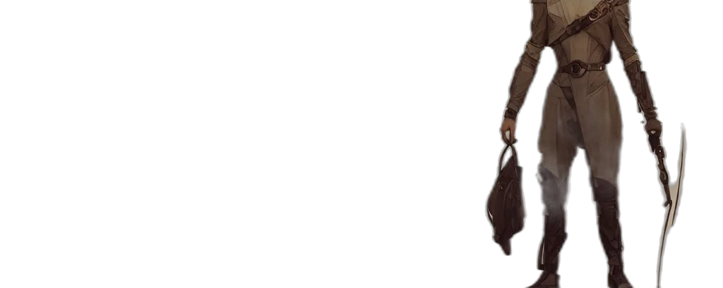 hair, staff, face, hat transparent PNG cut-out