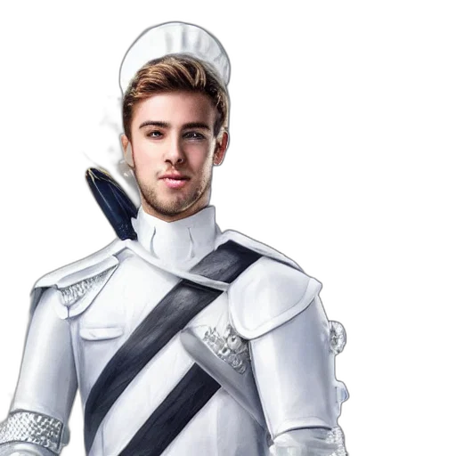 staff, sword, concept art, fantasy art, photorealistic, 3d render, handsome, young transparent PNG cut-out