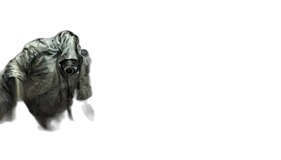 mask, creature, animal, hair, concept art, pixel art, 3d render, photorealistic transparent PNG cut-out