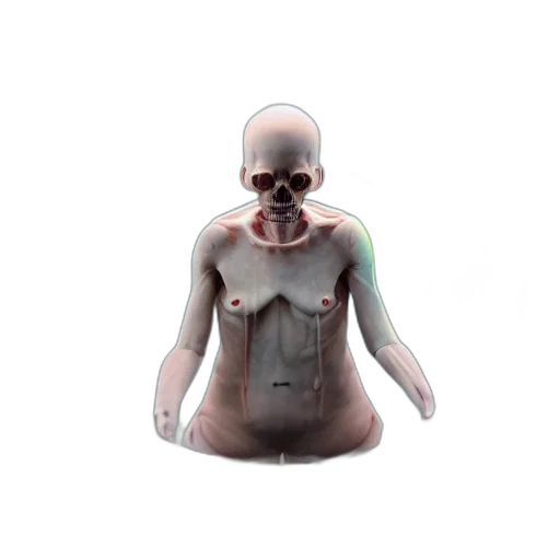 mask, creature, robot, face, 3d render, concept art, photorealistic, pixel art transparent PNG cut-out