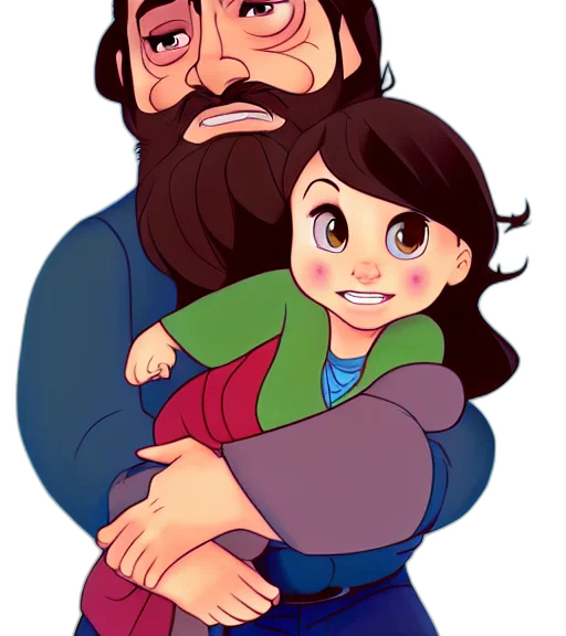 cartoon, concept art, comic book art, anime transparent PNG cut-out