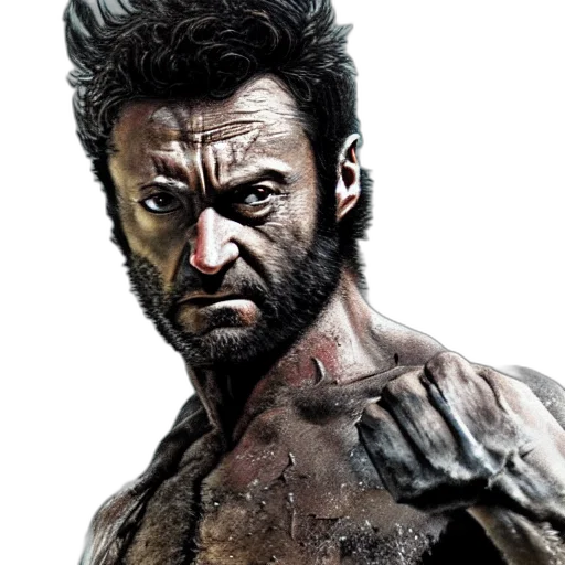 face, comic book art, photorealistic, concept art transparent PNG cut-out