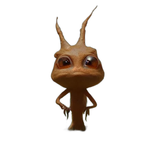 creature, animal, dragon, staff, 3d render, concept art, fantasy art, pixel art transparent PNG cut-out