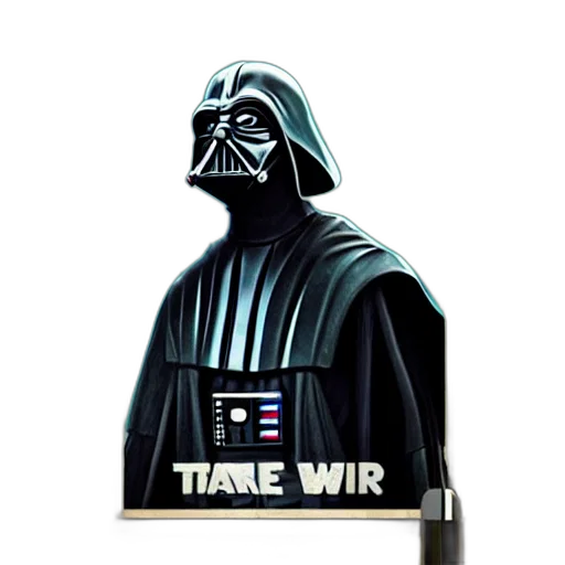 weapon, staff, concept art, pixel art, poster, darth, squidward transparent PNG cut-out