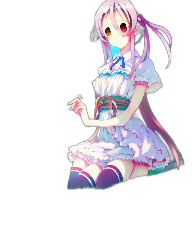 dress, staff, robot, creature transparent PNG cut-out