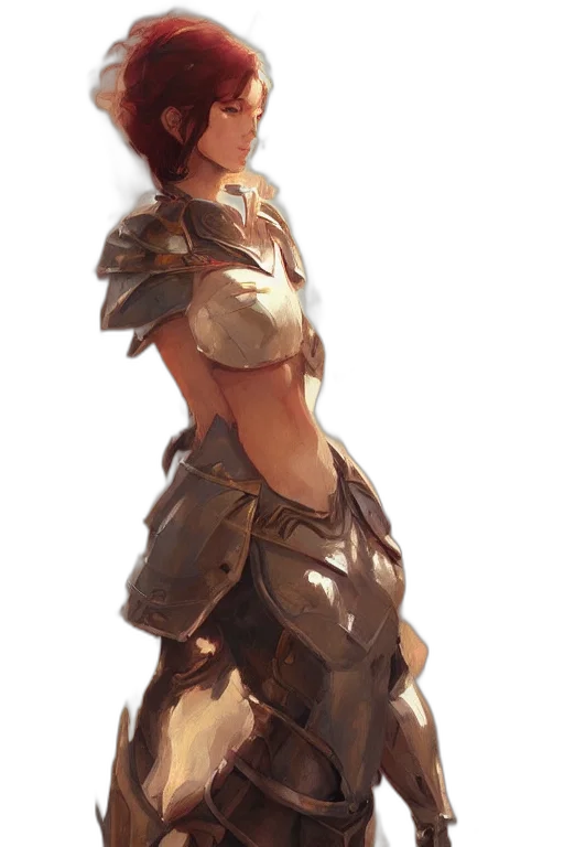 dress, sword, staff, weapon, concept art, fantasy art, watercolor, photorealistic transparent PNG cut-out