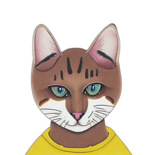 animal, staff, face, mask transparent PNG cut-out