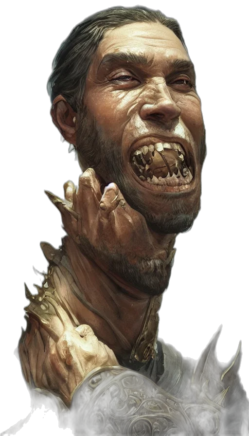 face, creature, animal, staff transparent PNG cut-out