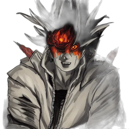 mask, jacket, face, creature transparent PNG cut-out