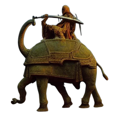 staff, hat, weapon, animal transparent PNG cut-out