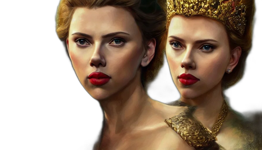 crown, jewelry, photorealistic, fantasy art, concept art, oil painting, golden, red transparent PNG cut-out