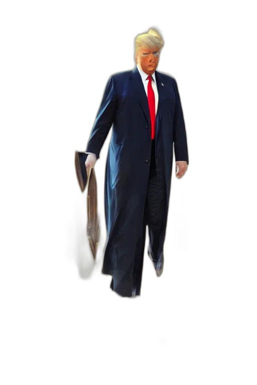 staff, jacket, creature, weapon transparent PNG cut-out
