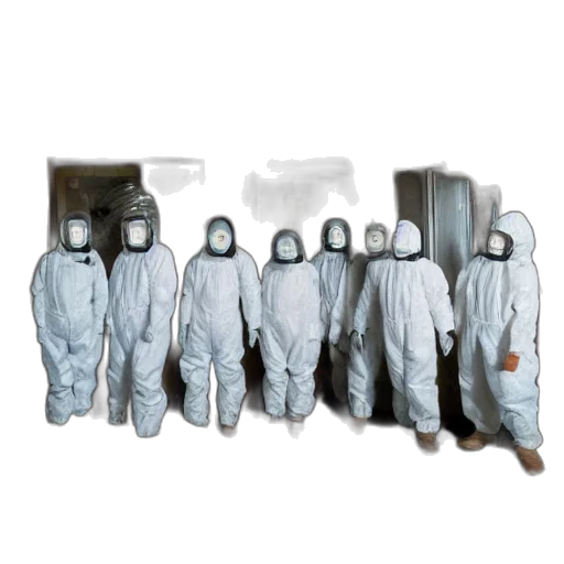 jacket, mask, concept art, outer space, wide, shot, photo, group transparent PNG cut-out