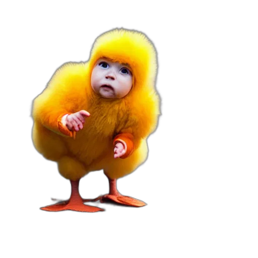 hair, creature, animal, dress transparent PNG cut-out