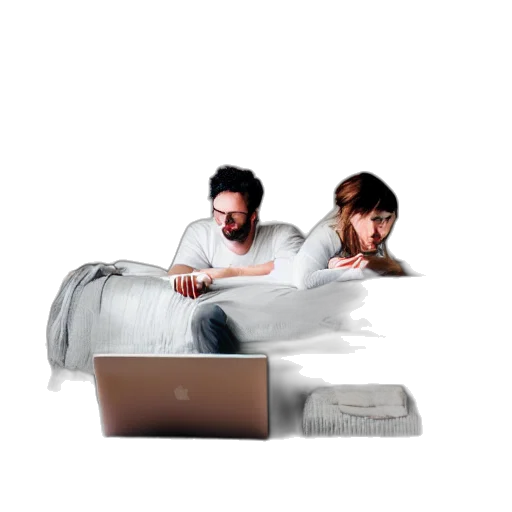 furniture, 3d render, concept art, photorealistic, pixel art, night, fog, man transparent PNG cut-out