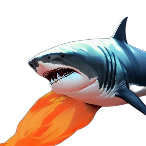 animal, creature, weapon, concept art, 3d render, photorealistic, pixel art, underwater transparent PNG cut-out