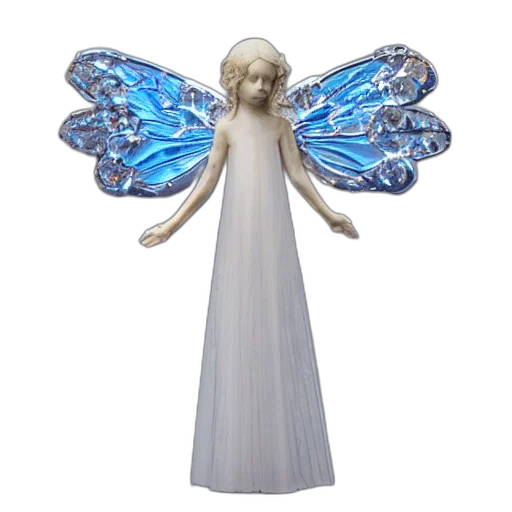 dress, 3d render, concept art, photo transparent PNG cut-out