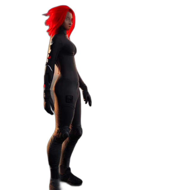 robot, creature, mask, staff transparent PNG cut-out