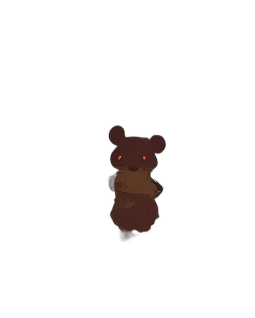 creature, animal, staff, hat transparent PNG cut-out