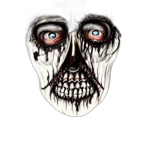 mask, face, photorealistic, comic book art transparent PNG cut-out