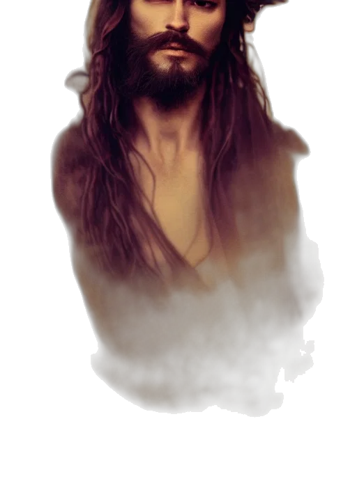 hair, mask, face, creature, photorealistic, fantasy art, watercolor, concept art transparent PNG cut-out