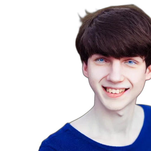 face, hair, creature, hat transparent PNG cut-out